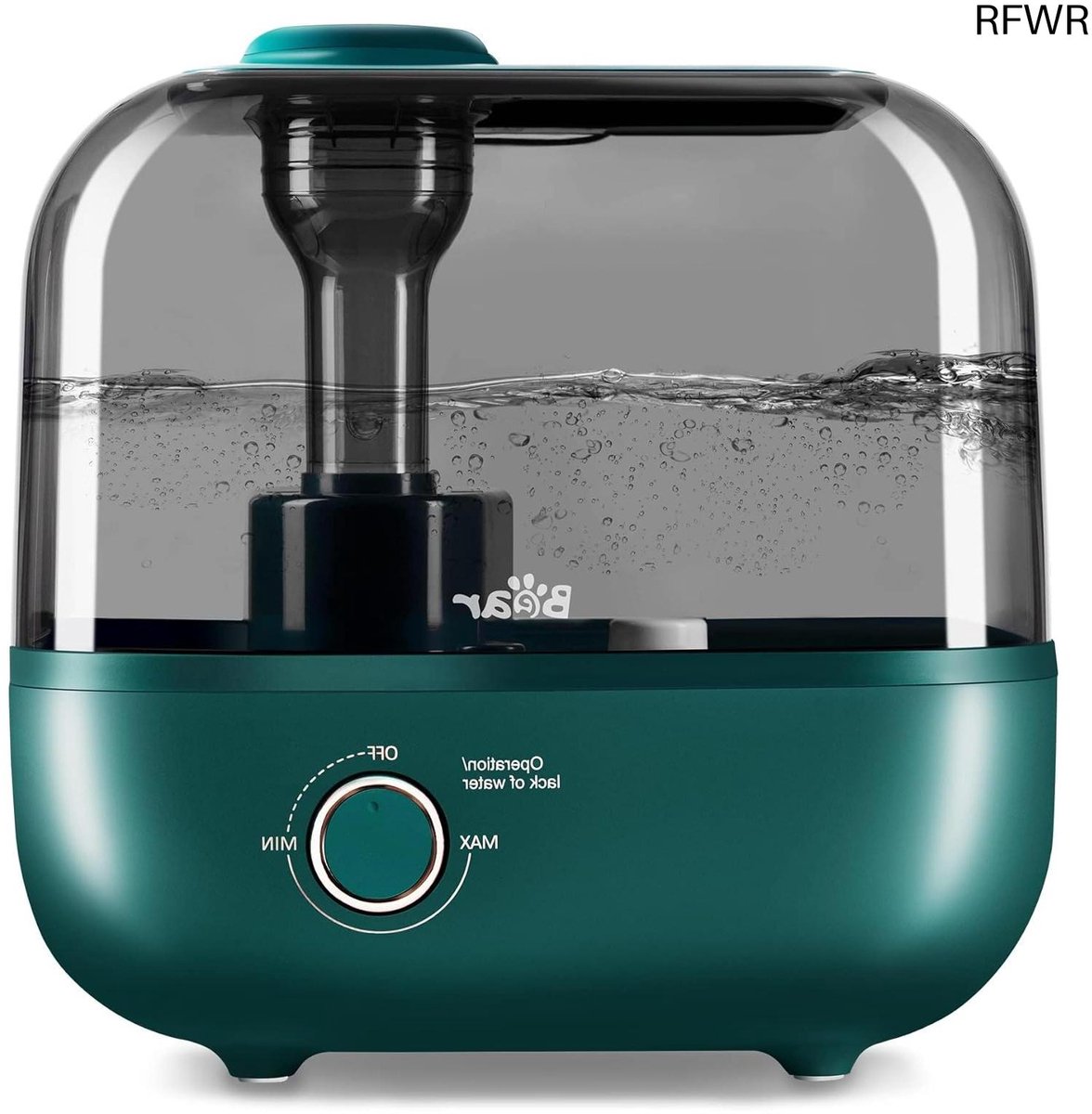RFWR® Luchtbevochtiger 5L met Aromatherapie en 360° Draaibare Sproeier - Stil en Automatische Uitschakeling