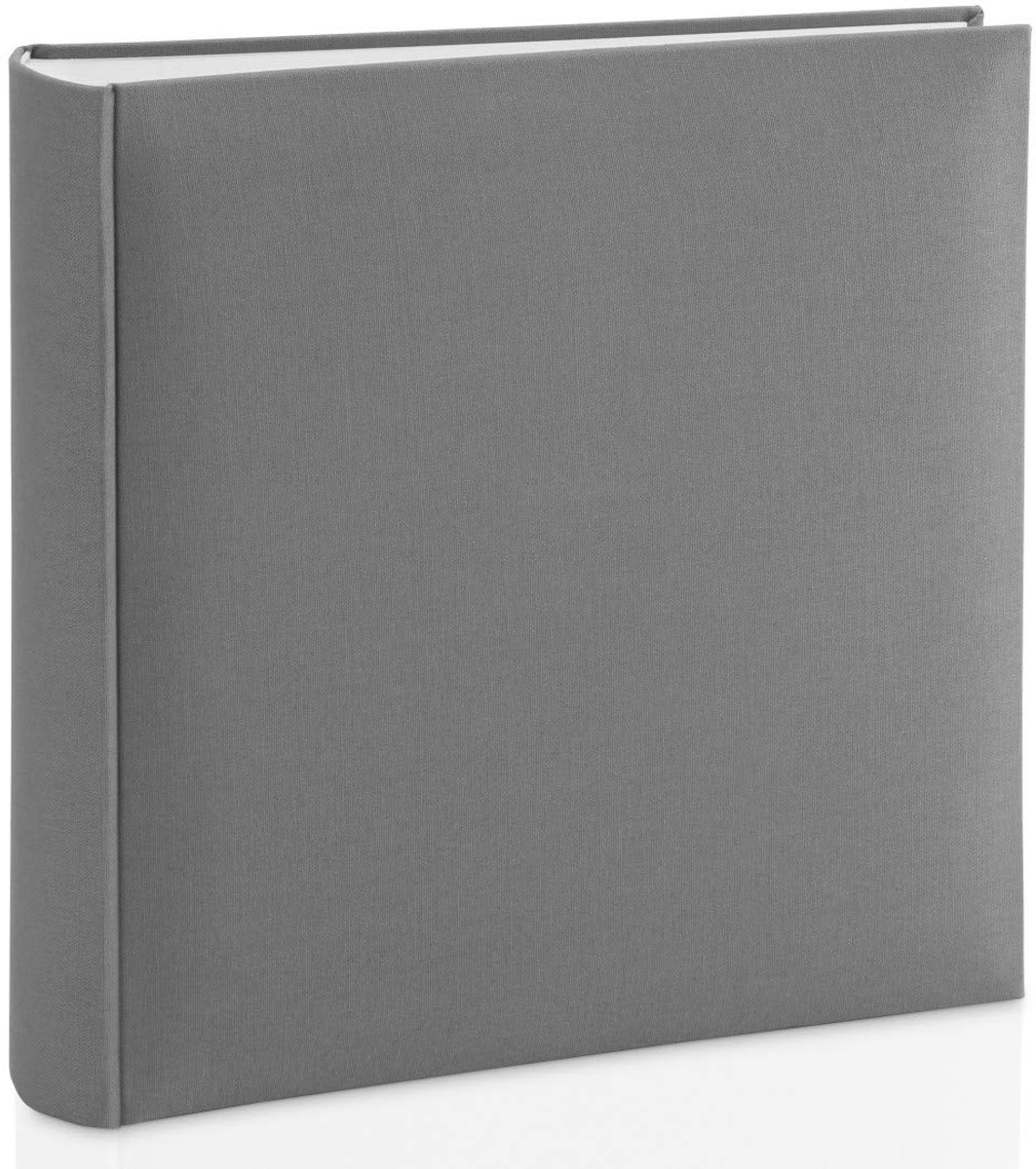 Ibenzoa® Stijlvol Fotoalbum met Luxe Stoffen Omslag en 100 Witte Pagina's voor Creatieve Herinneringen