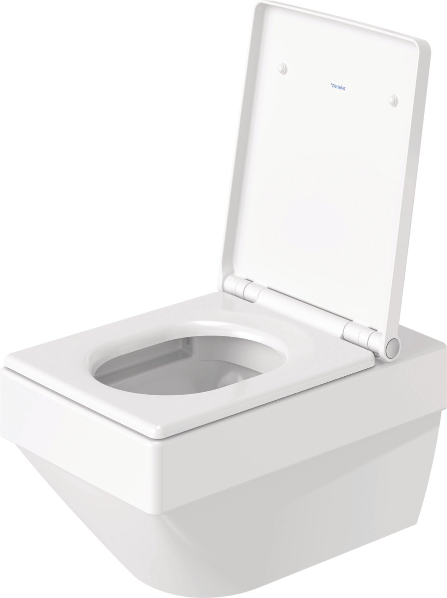 Duravit Vero Air - Hangend toilet, Rimless, WonderGliss, wit 25250900001