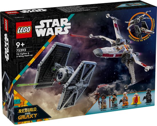 LEGO Star Wars TIE Fighter en X-wing combi - 75393