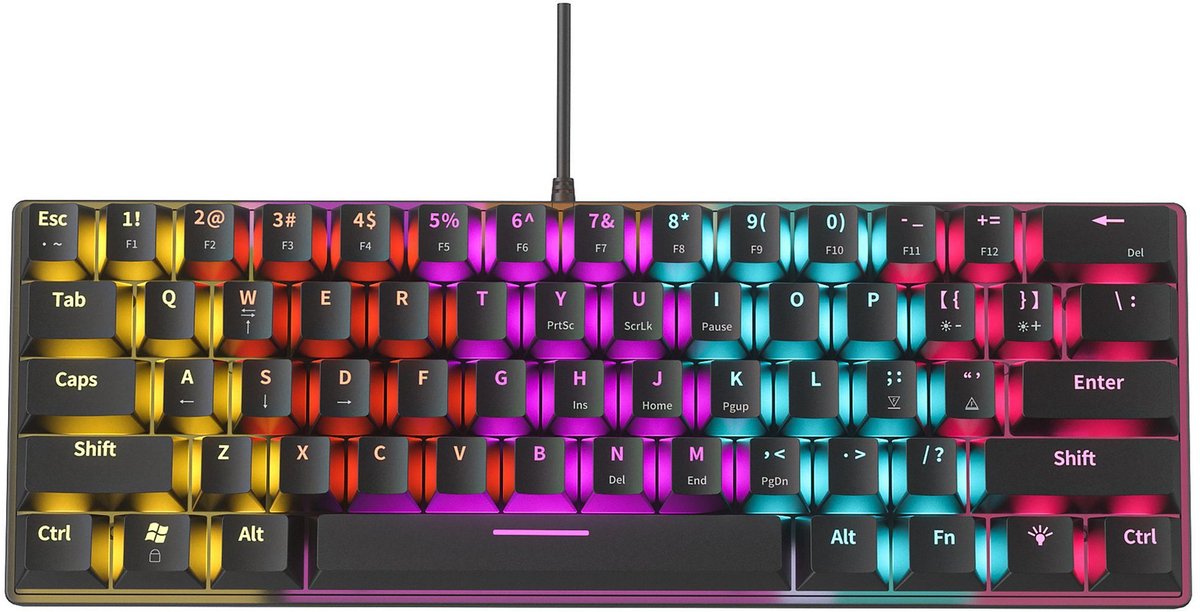 NAXSIR Mechanisch Gaming Toetsenbord 61 Toetsen thumbnail 6