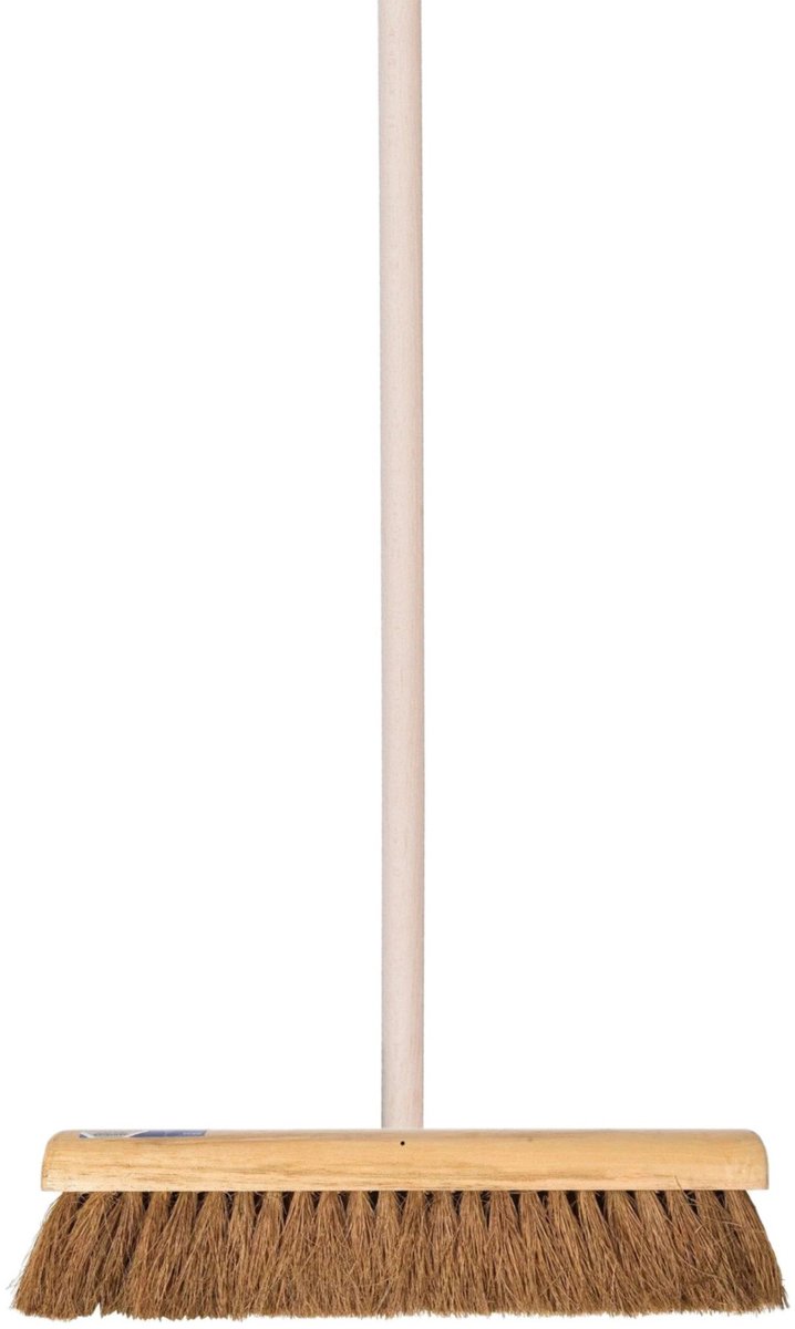Talen Tools Straatbezem Kokosvezels - 60 cm - harde vezels -