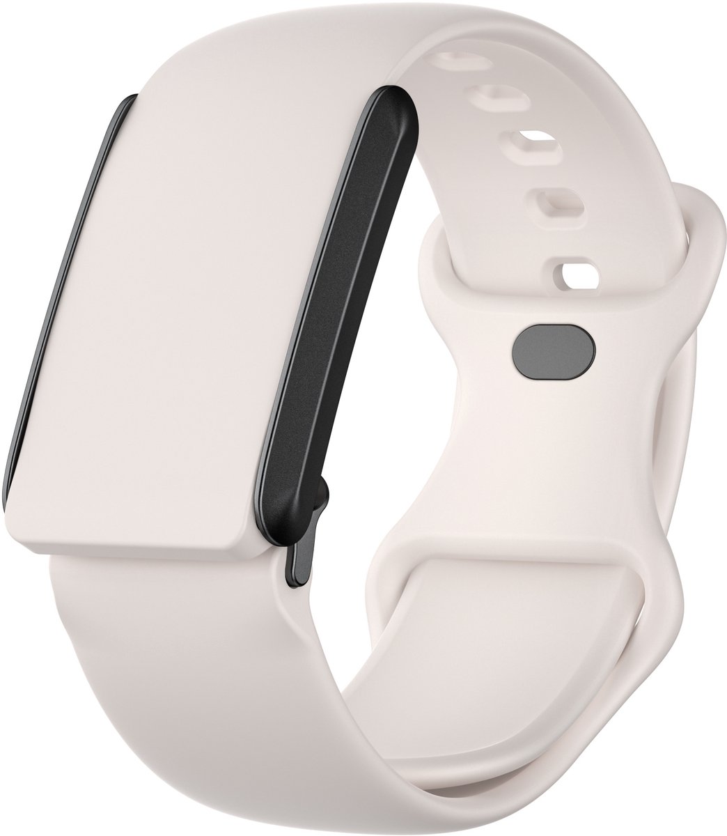 Strap-it Siliconen bandje met druksluiting - geschikt voor de Whoop 4.0 (sterrenlicht)