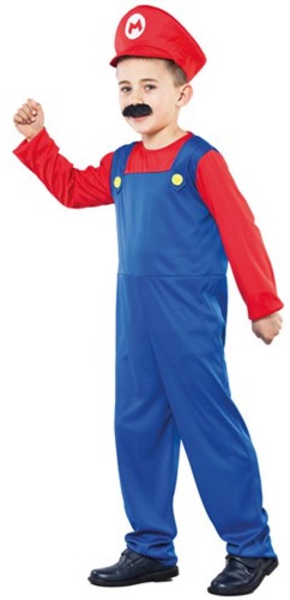 Mario kostuum peuter