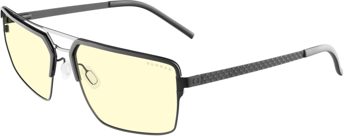 GUNNAR - Pinnacles Gaming Bril - Computerbril - Blauw Licht Bril - Blue Light Glasses 0.2 Sterkte Amber