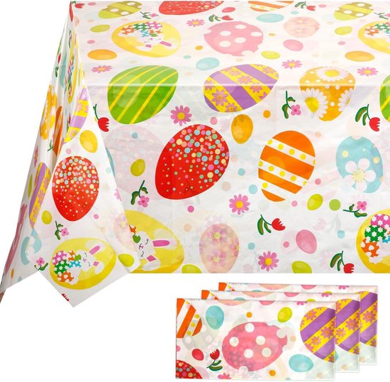 Tafelkleed Pasen, 137 x 274 cm, feesttafelkleden, tafelkleed paasei Tafelkleed Pasen, 137 x 274 cm, feesttafelkleden, tafelkleed paasei
