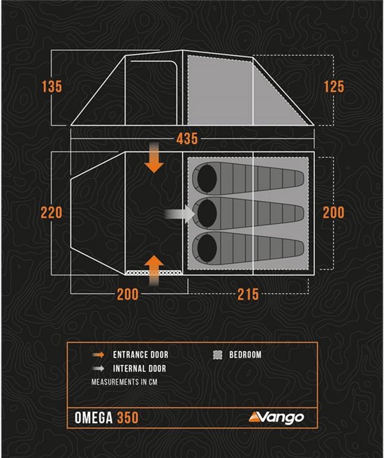 Vango Scafell 300 Tent - Trekking koepel tenten - Pamir Green van Vango — afbeelding 4