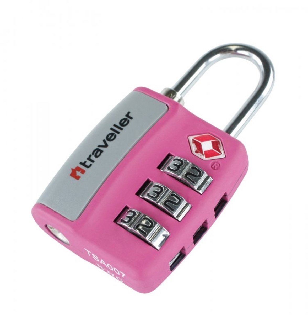 Reisslot Traveller Tsa Lock Roze - UNI