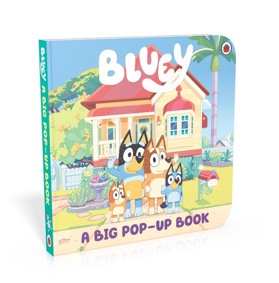 Bluey- Bluey: A Big Pop-Up Book - cover