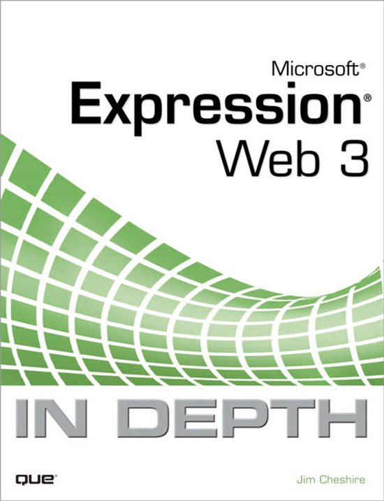 Microsoft Expression Web 3 in Depth - cover