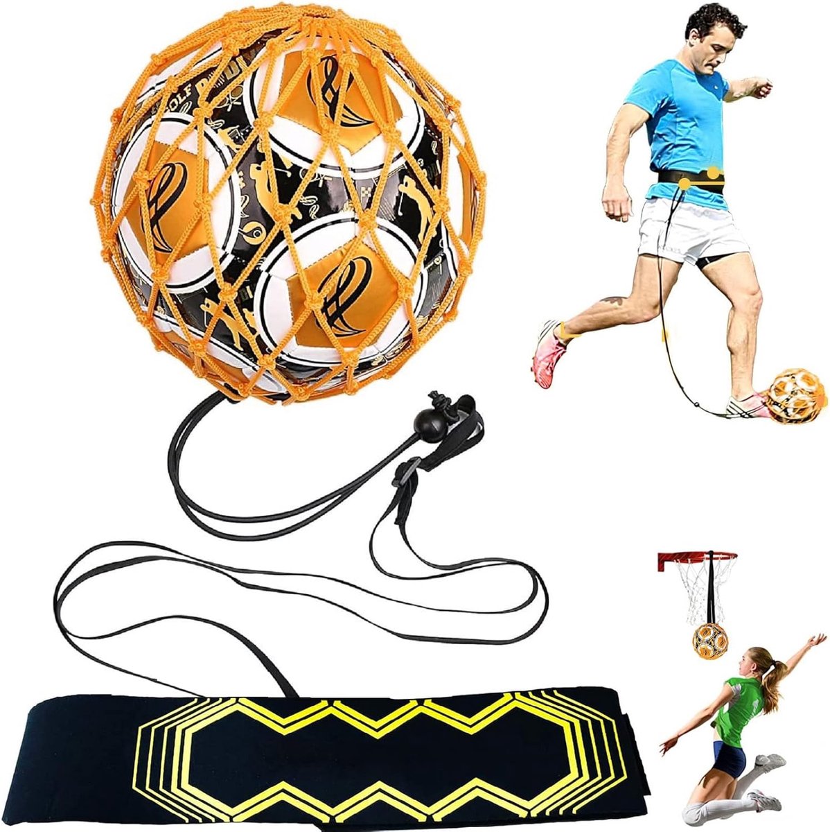 DailySupplies® Voetbal Spullen - Trainingsmateriaal - Gaas Oranje