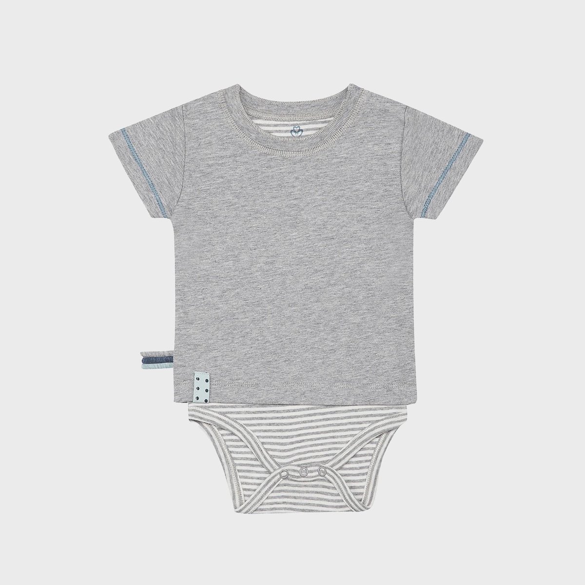 Baby T-shirt met korte mouwen OrganicEra Biologische Baby S/S T-shirtbody