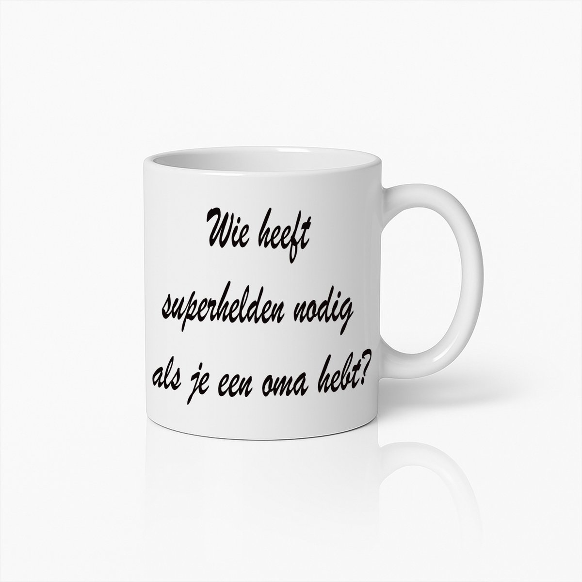 Superheld Oma Mok – Perfect Cadeau voor Liefdevolle Grootmoeders