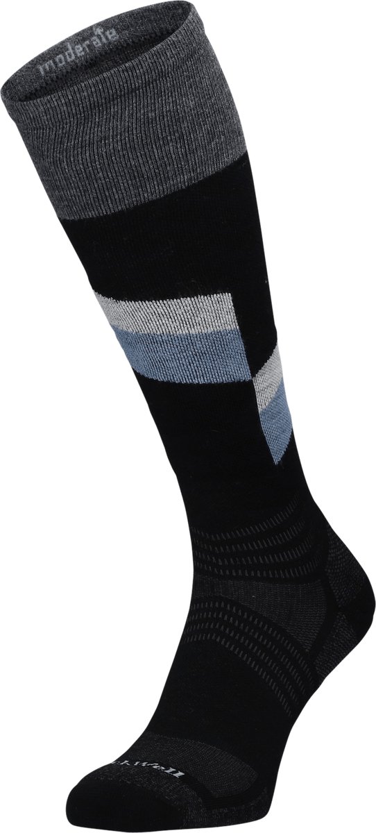 Sockwell Steep Medium Heren Skisokken Klasse 1 Zwart
