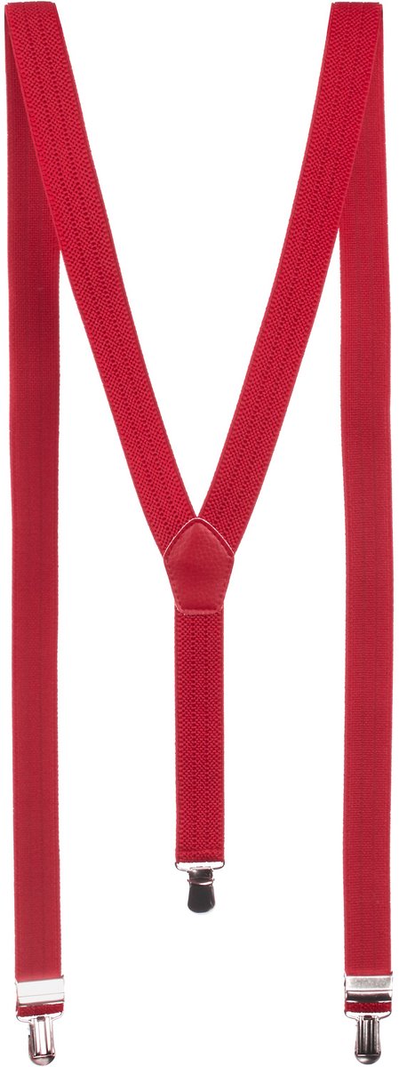 Ladeheid – Bretels – 1405/25-Rood - LA-TG-SZ25