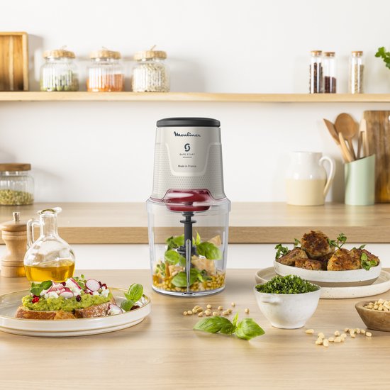 Moulinex Easy Press AT740BF1 - Hakmolen - Safe Start - 4 rvs messen - 3 functies - 500 ml van Moulinex — afbeelding 3