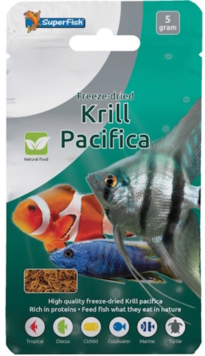 Superfish Krill- Gedroogde Krill