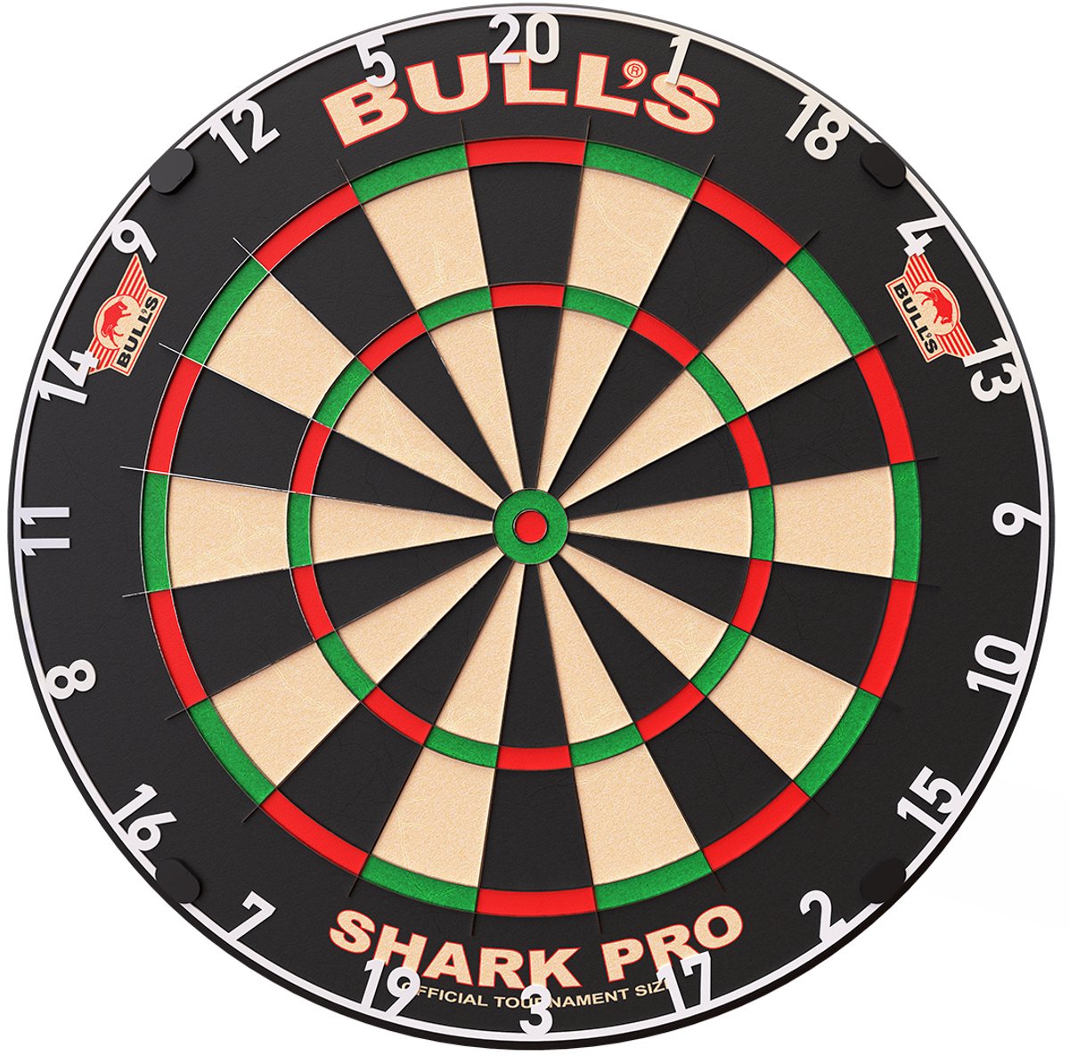 Bull's Shark Pro Dartbord - Professionele Kwaliteit - High-Class Sisal - Inclusief Gratis Rotate-Fix Bracket