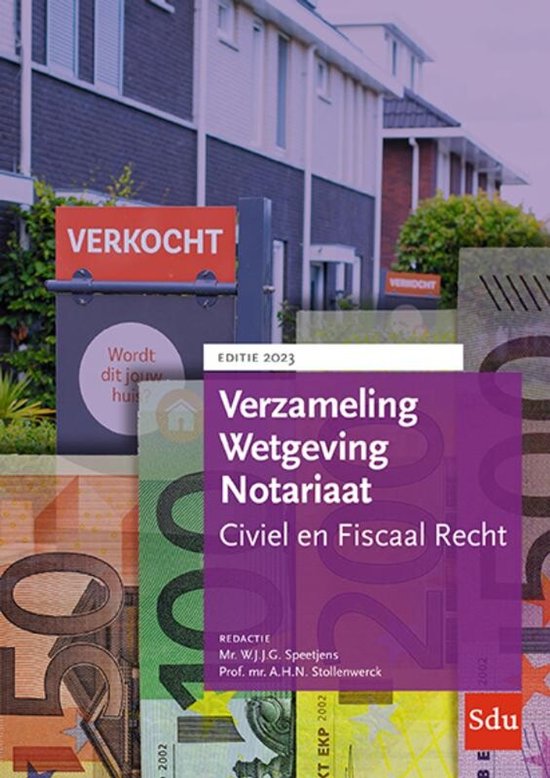 Educatieve wettenverzameling - Verzameling Wetgeving Notaria ... - cover