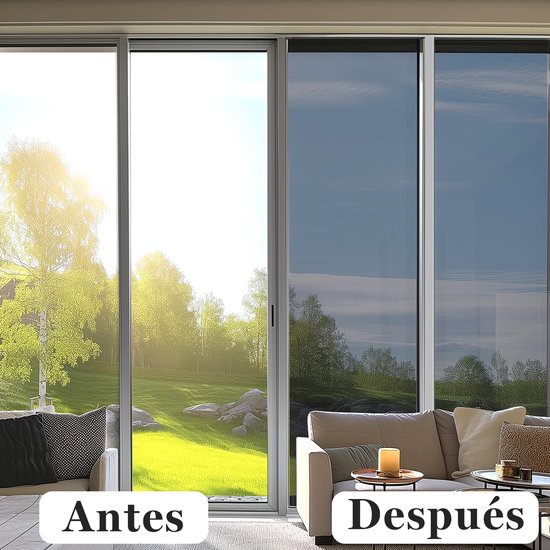 URAQT Warmte reflecterende raamfolie, glazen raamfolie, privacyfolie 44