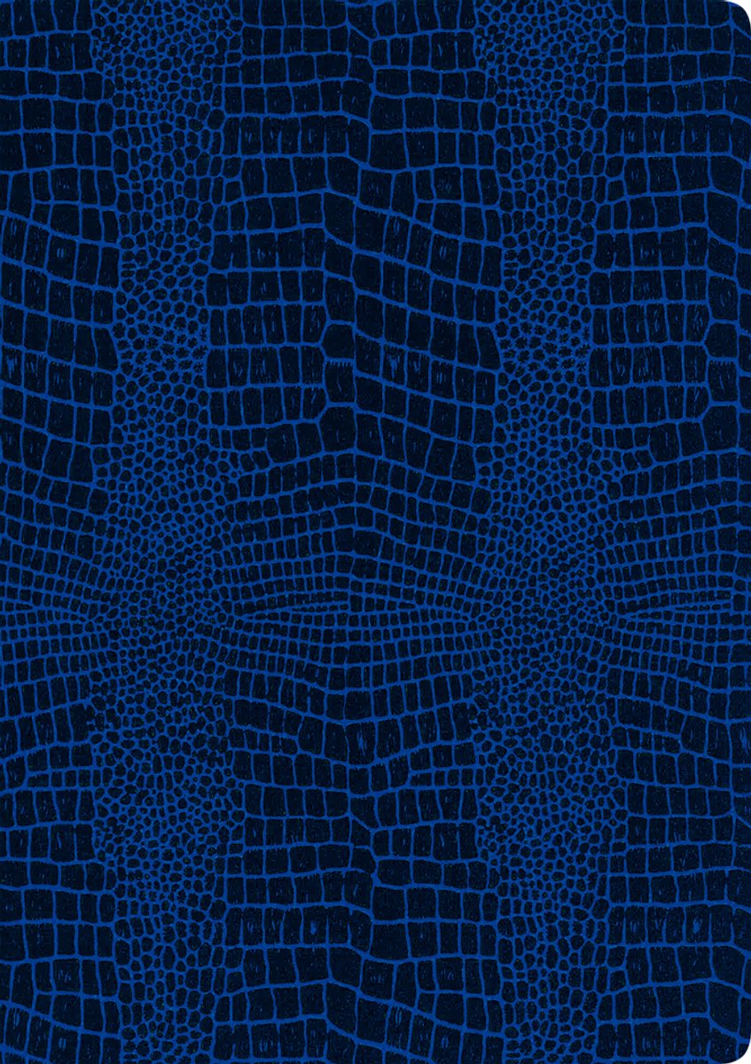 RNK Verlag documentenmap Grace Sea Blue, 225×310 mm, 3D-design, 2 transparante insteekvakken