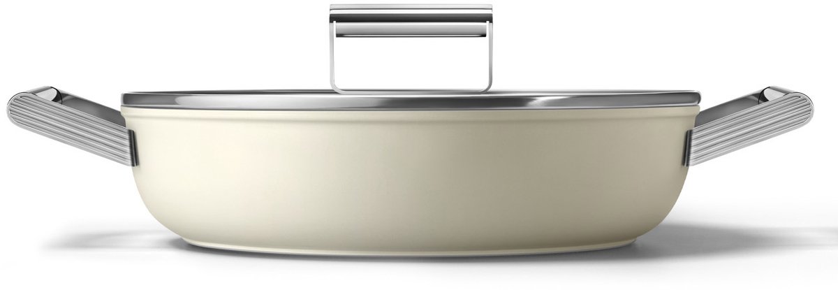 SMEG DPF2812CRM Hapjespan - Jaren 50 - Crème