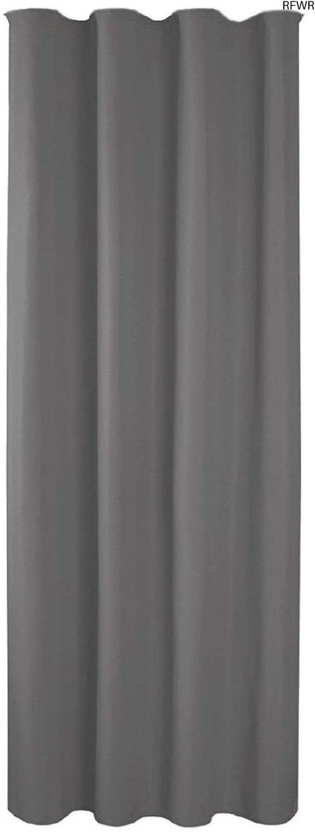 RFWR® Ondoorzichtig Gordijn met Plooiband - 140x145 cm - Lichtdoorlatend en Decoratief