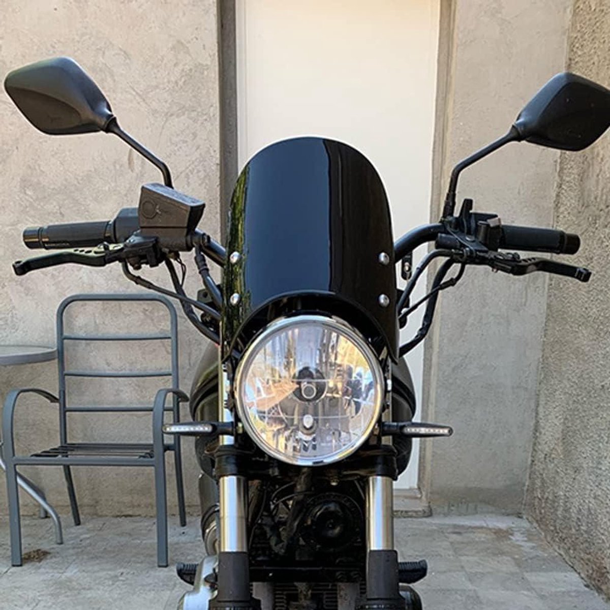 Allecto Plus - Universele Motorruit voor Veiliger Rijden - Motorruit voor Honda Motorfietsen