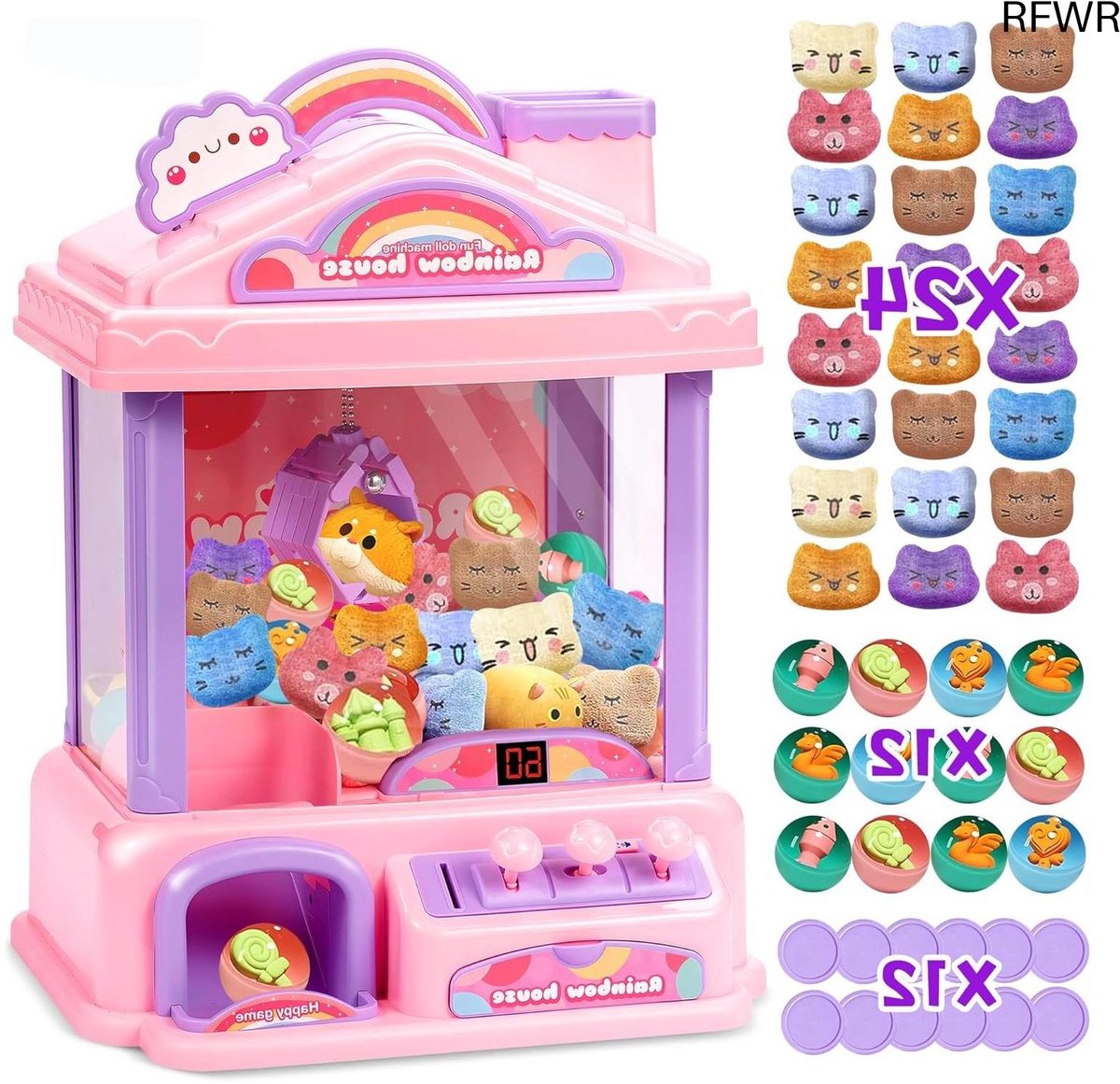 RFWR® Mini Klemmachine voor Kinderen - Interactief Speelgoed voor Meisjes van 8-13 Jaar