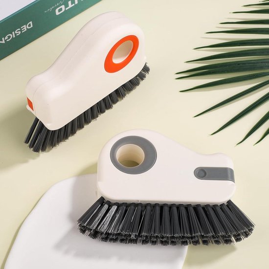 Allecto Plus - 2-delige Groefreinigingsborstel - Handig gereedschap voor het reinigen