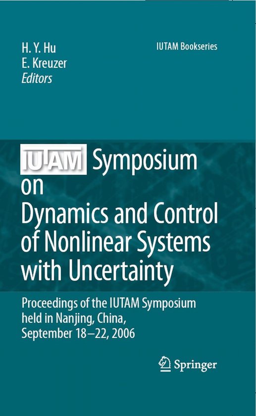IUTAM Symposium on Dynamics and Control of Nonlinear Systems ... - cover