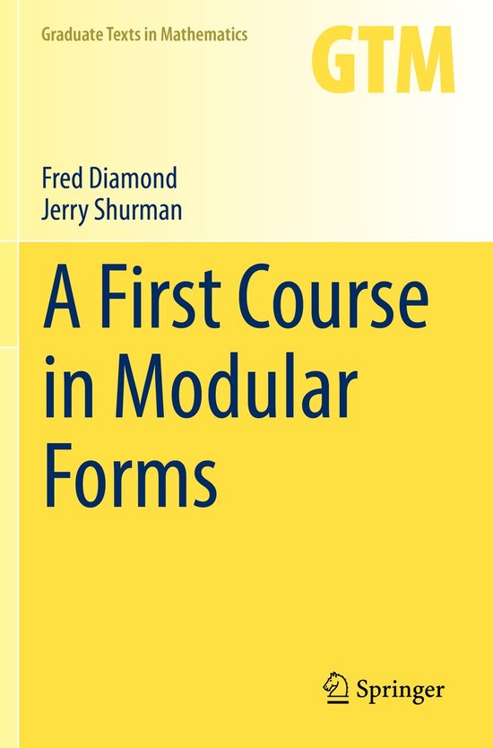 A First Course in Modular Forms - cover