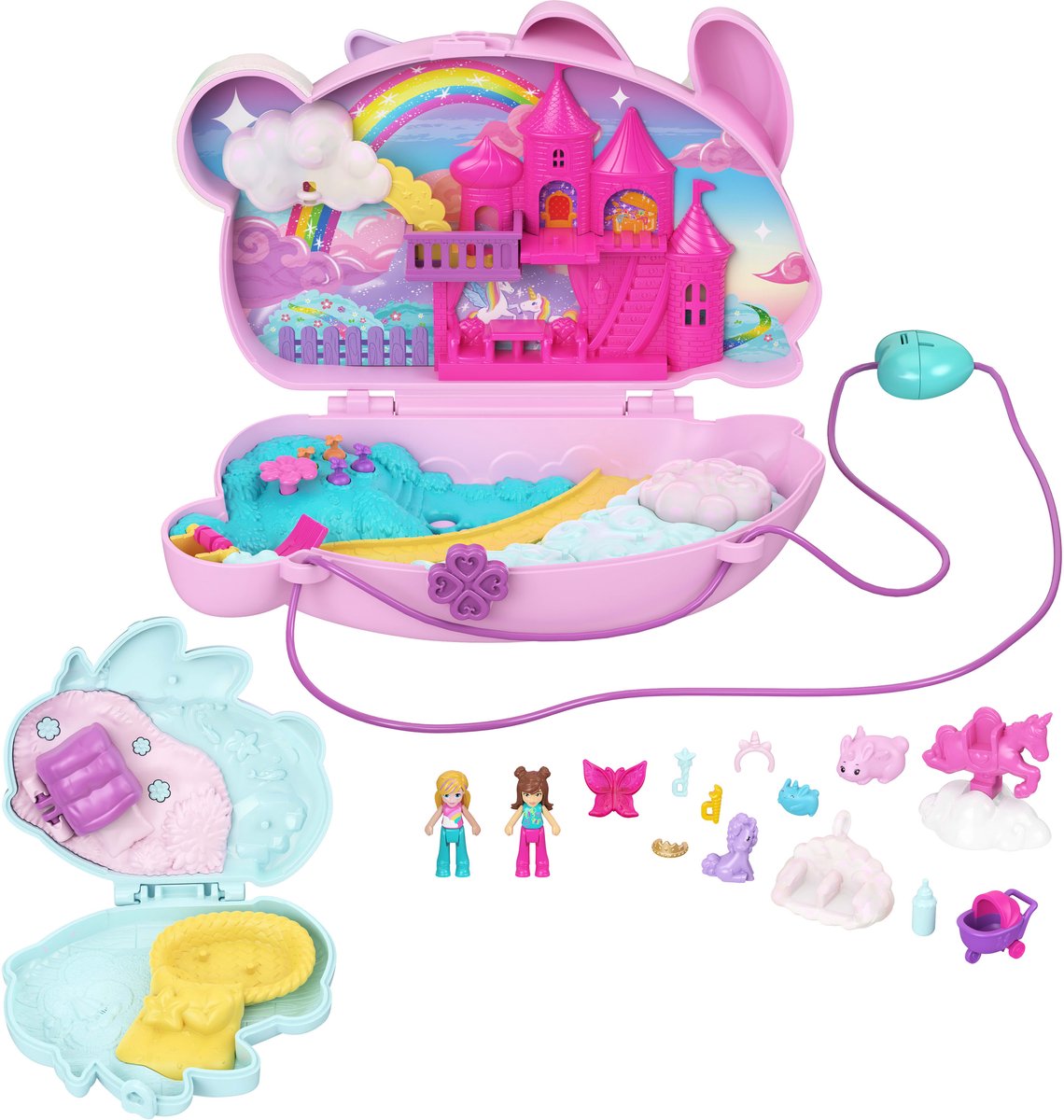 Polly Pocket 2-in-1 Konijntjesplezier - Tasje met compacte speelset — afbeelding 7