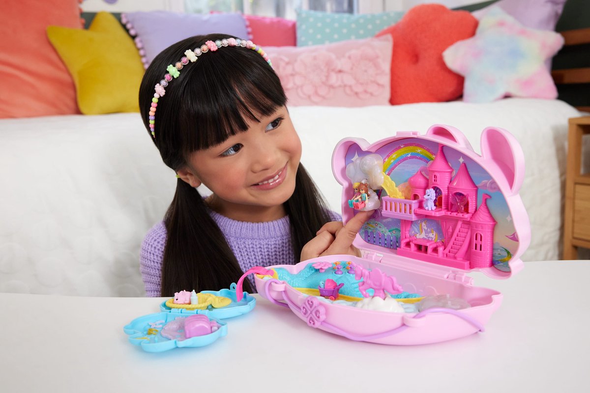 Polly Pocket 2-in-1 Konijntjesplezier - Tasje met compacte speelset — afbeelding 8