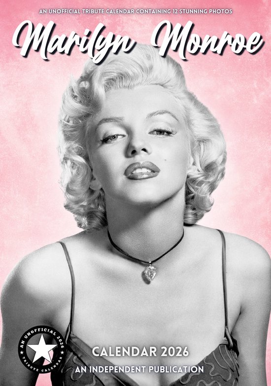 Marilyn Monroe Kalender 2026 A3