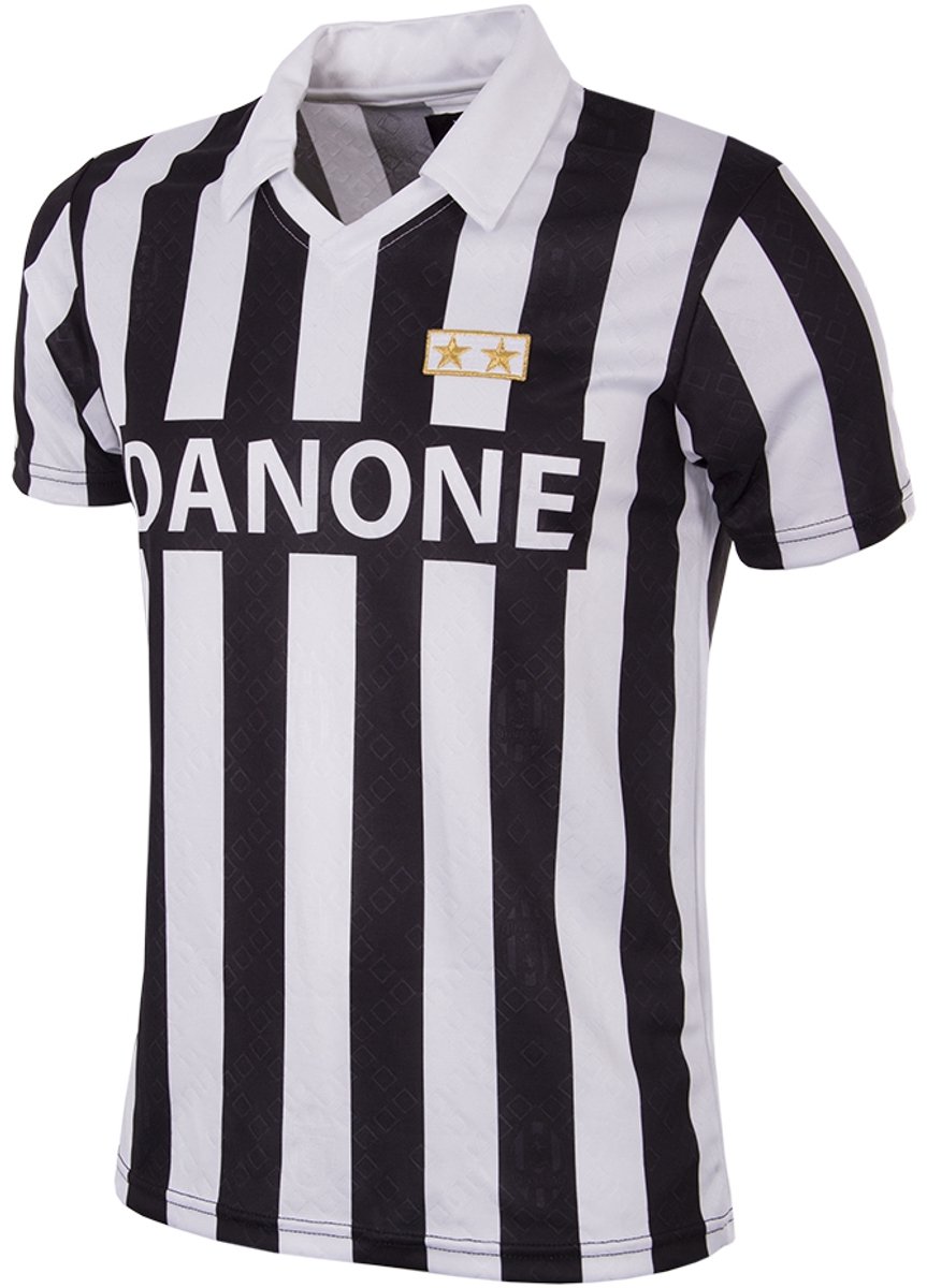 COPA - Juventus FC 1992/93 Coppa UEFA Retro Voetbalshirt - Heren - L