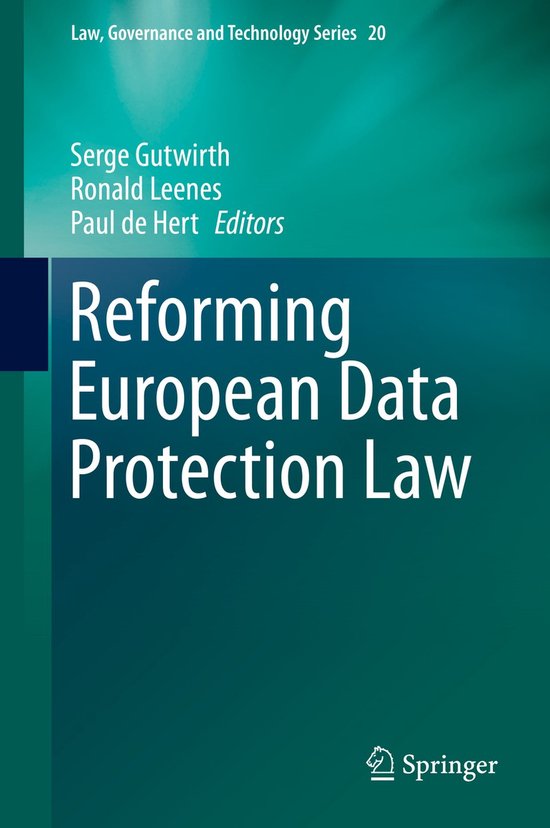 Reforming European Data Protection Law - cover