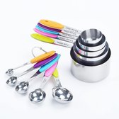 Set De Cuillères à Mesurer KitchenCraft - 10 Pièces Noires Pour Cuisiner Et Pâtisser Sans Se Tromper !