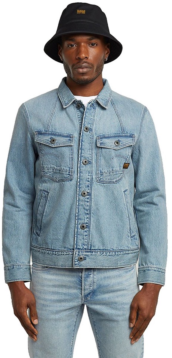 G-Star A-Line Slim Jacket Heren Buitenjassen Blauw