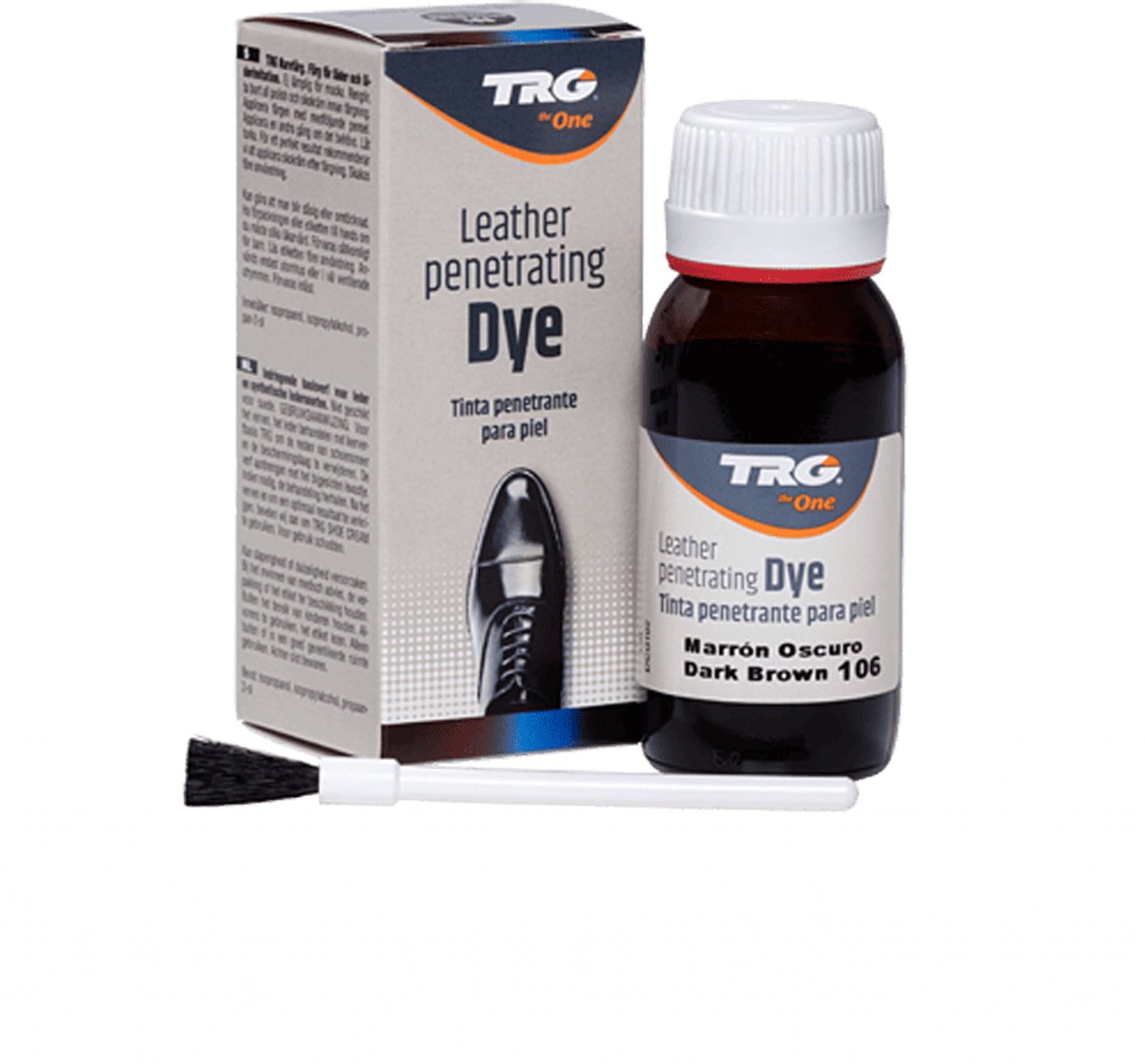 TRG Leather Penetrating Dye – Professionele Leer Verf 50ml voor Duurzame, Diepe Kleur - Black