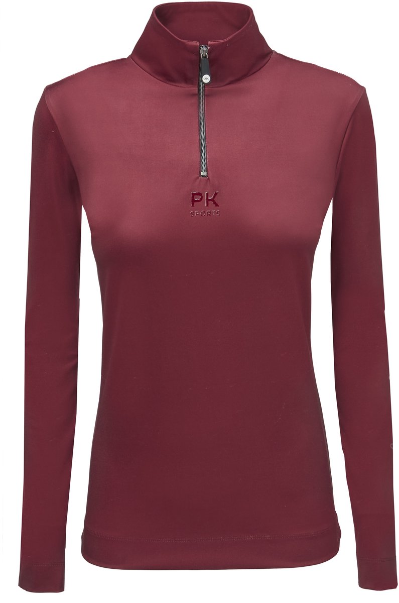 PK International Performance Shirt Lange mouwen Ritsje Sneldrogend Ademend Vacco Port /34 Sport