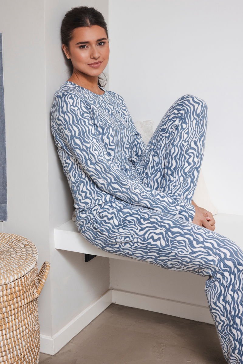 Pastunette Blue Mirage - Pyjama - Fleece