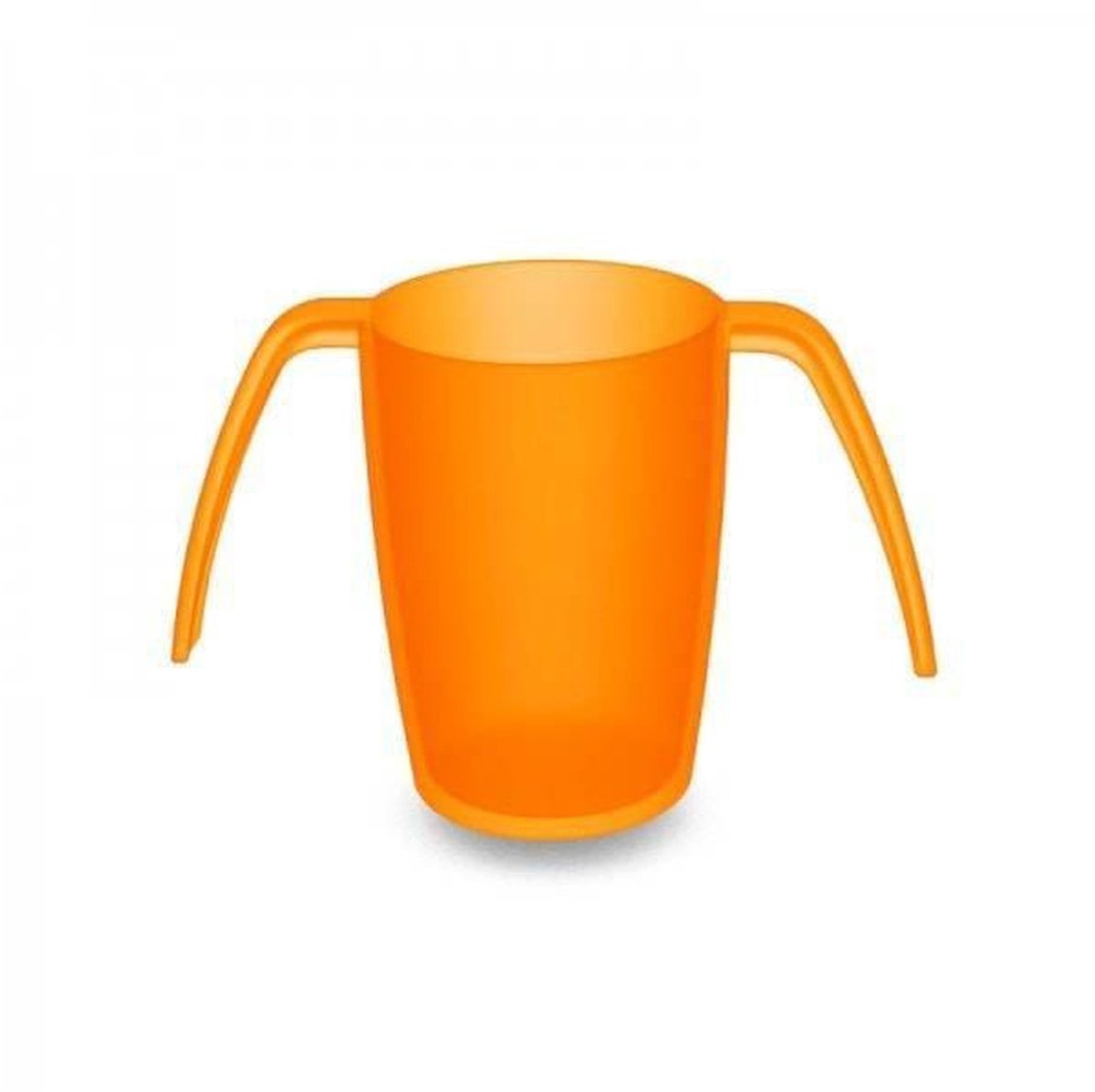 Vitility Ergoplus Drinkbeker – Oranje – Ergonomisch & Anti-lek