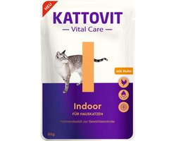 Kattovit - Feline Dieet Vital Care Indoor 24x85g - Binnen