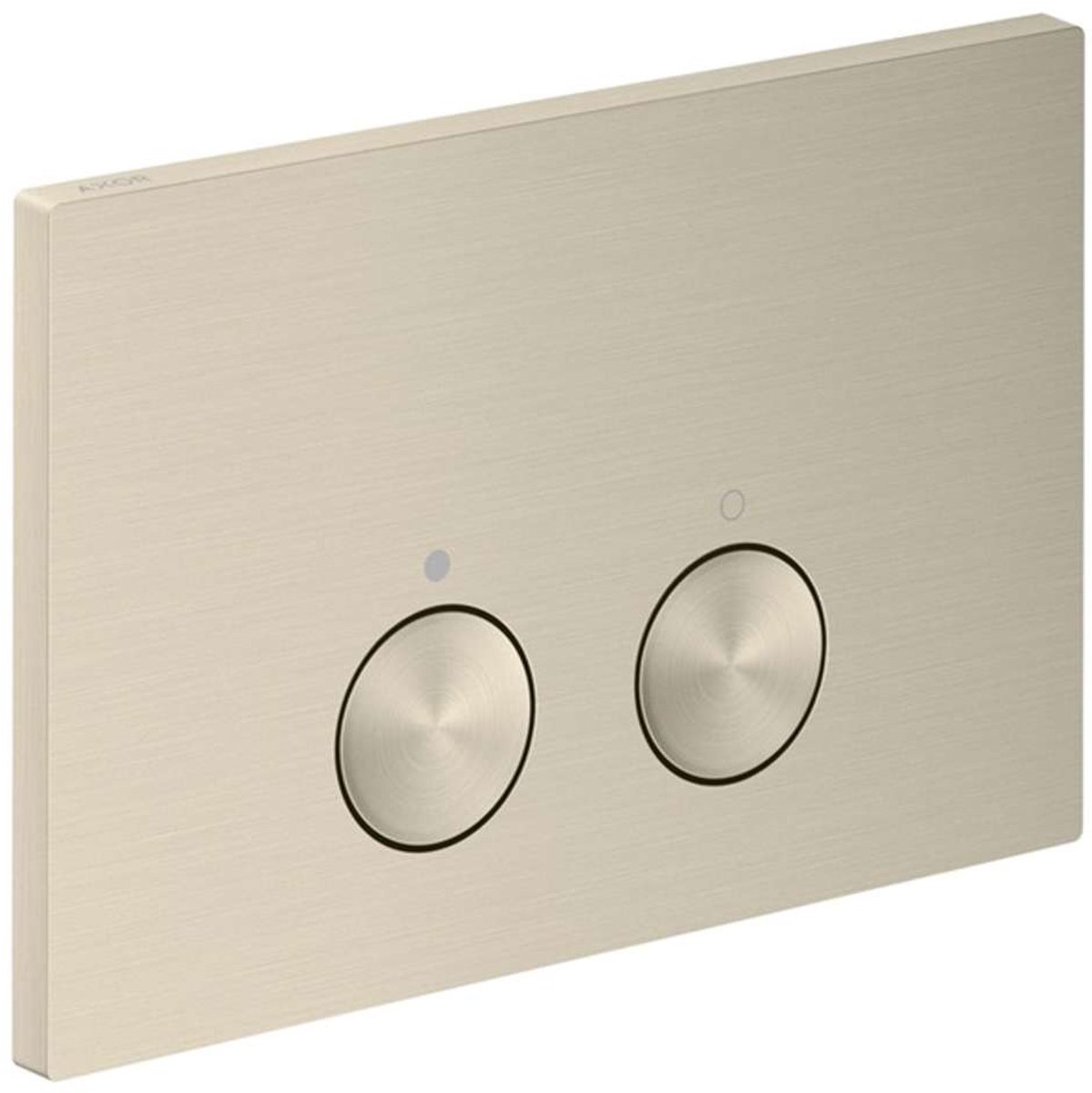 Axor FlushPlate - Bedieningsplaat, geborsteld nikkel 42530820