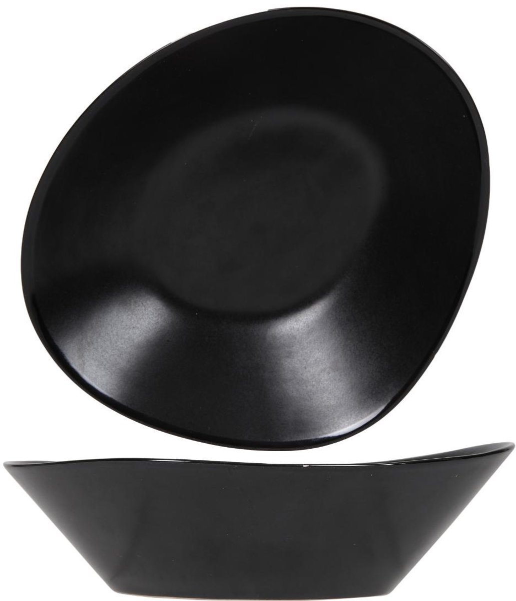 Cosy & Trendy Diep Bord Vongola Black - 20 x 17 cm