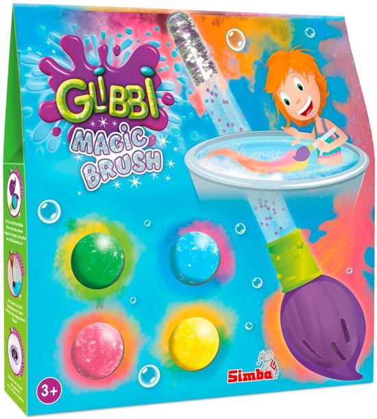 Glibbi Bomb Magic Borstel - Zimpli Kids - Badspeelgoed van Merkloos — afbeelding 5