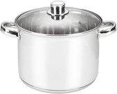 Michelino Soeppan - 8 Liter - RVS - Vaatwasserbestendigd - Ø24 cm