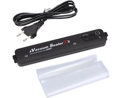 Vacuüm Verpakkingsmachine - Luchtdichte Sealer - Voor Keuken & Voedselbewaring - Energiezuinig Apparaat - Zilver - Compact - 1 Stuk