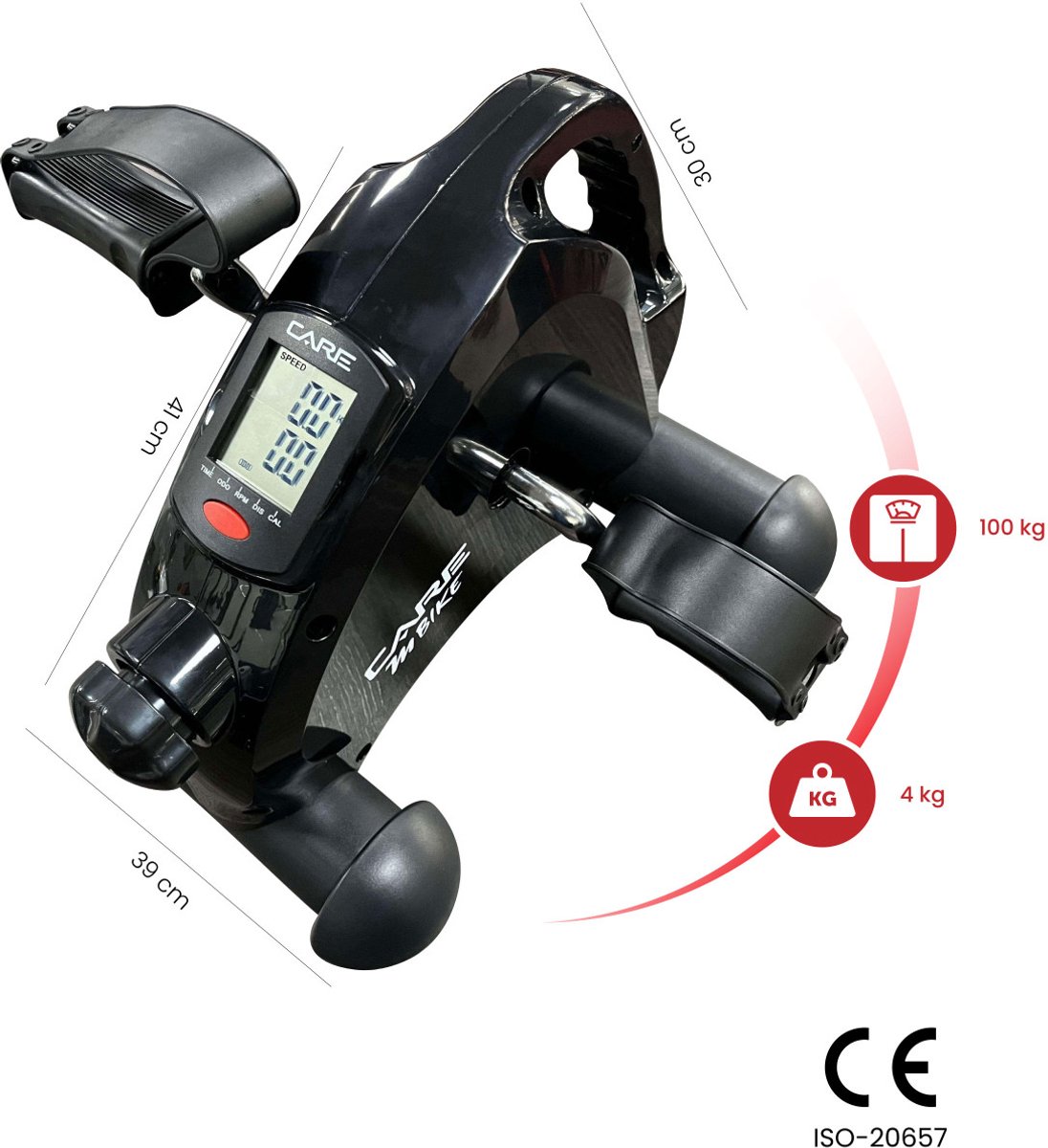 Mini-fietstrainer – M bike - CARE- Zwart